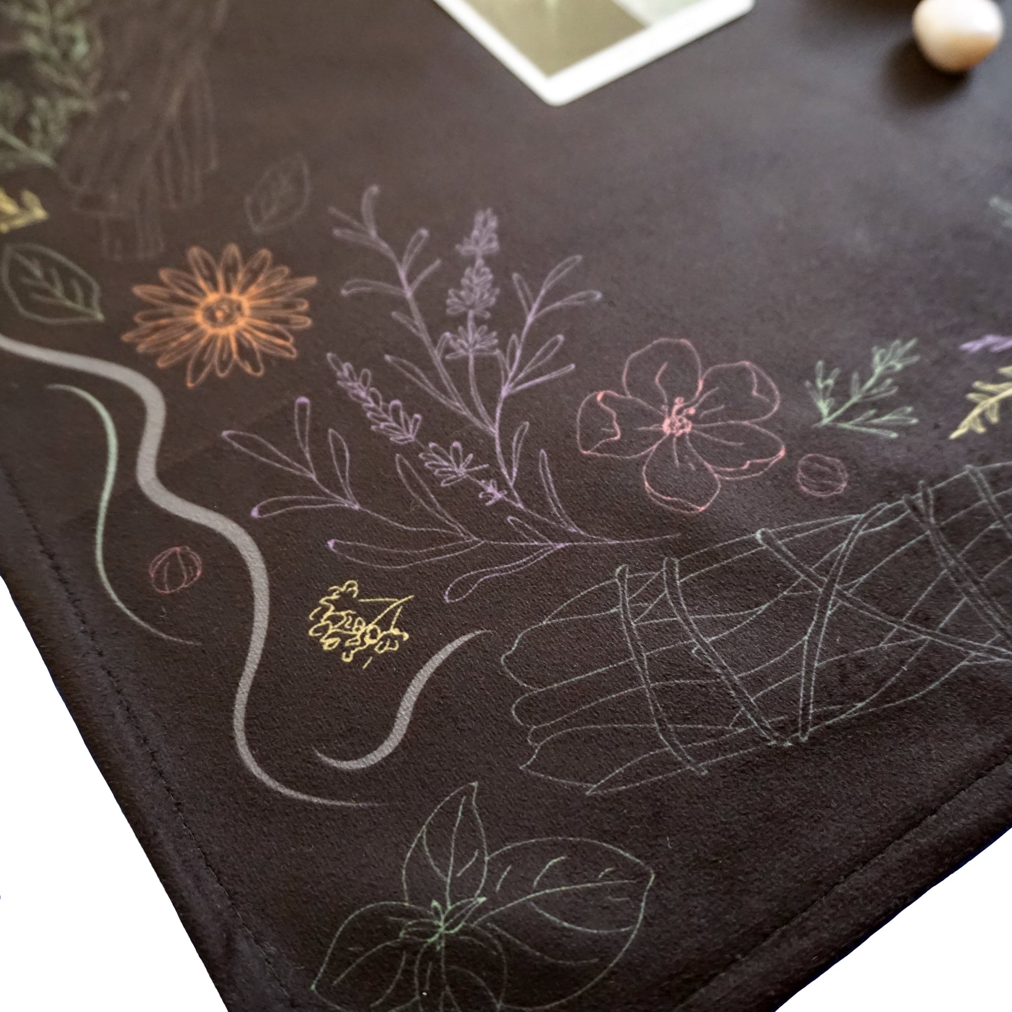 Kitchen Witch Herbology Tarot Cloth