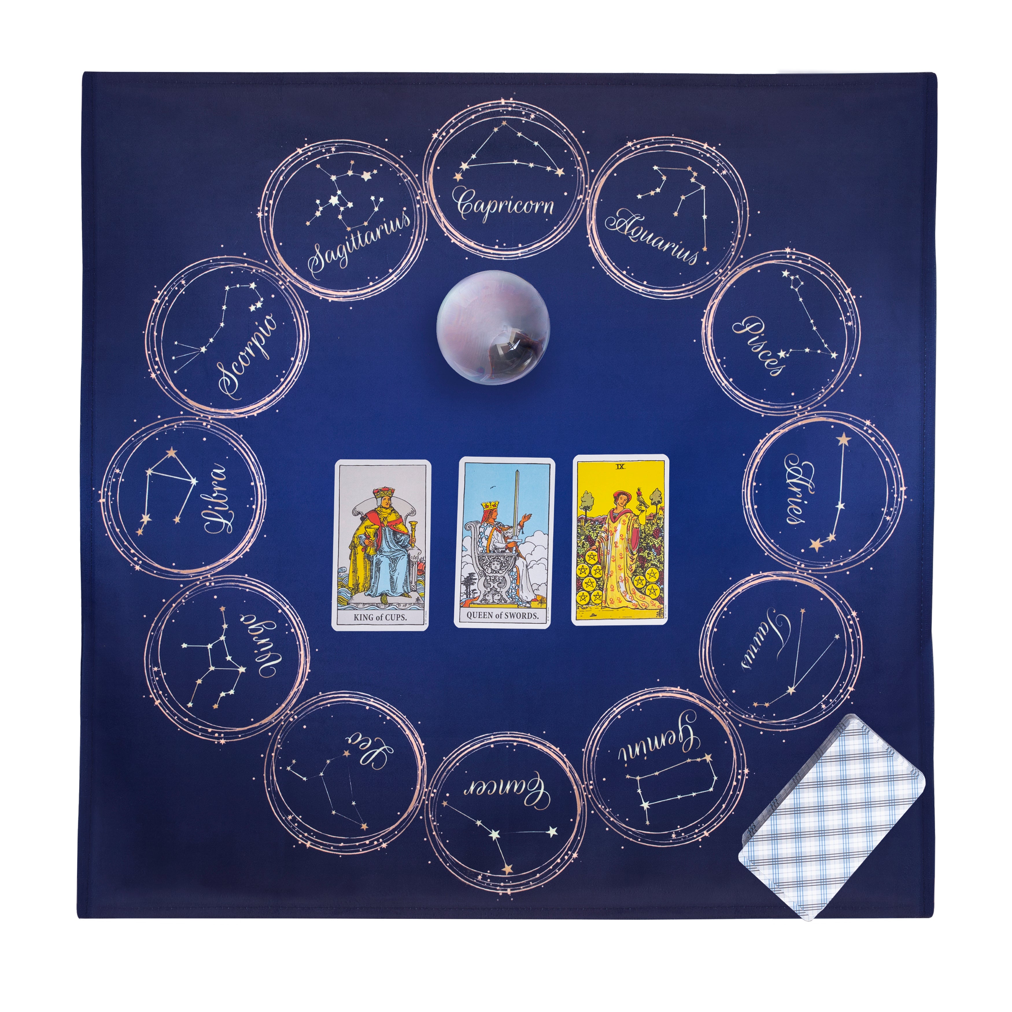 Zodiac Constellation Altar-Tarot Cloth